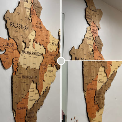 INDIA - Cities Map