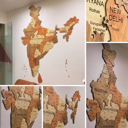 INDIA - Cities Map